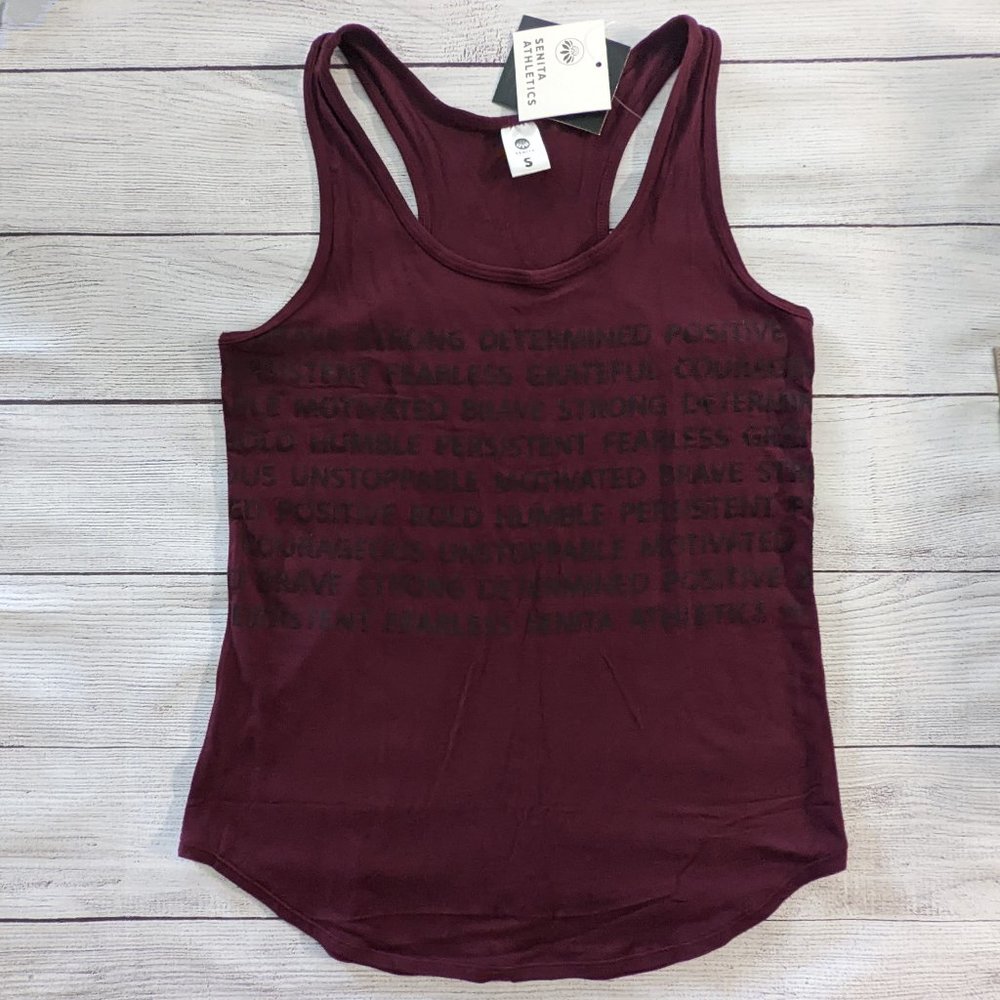 Senita Athletics Motivate Tank S NWT